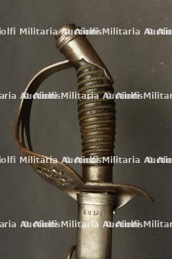 Sabre IOD89 d'un sous-officier d'infanterie Prussien fabrication de guerre avec matricule — miniature 8