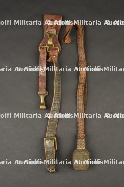 Bélière porte sabre bavaroise et dragonne officier hessois