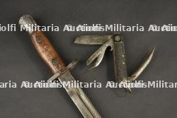 Baïonnette anglaise modèle 1907, jack knife et glengarry Royal Scots — miniature 6