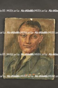 Paire de portraits d'un officier anglais et son épouse et un lithographie — miniature 5