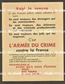 rare affiche originale du Groupe Manouchian — miniature 2