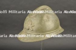 Casque Adrian modèle 1915 Artillerie reconditionné 1939 — miniature 6