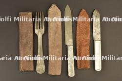 Couverts US WWI et housse de rangement