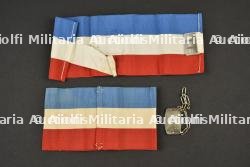 Ensemble brassards Volontaires Nationaux et gourmette — photo 2
