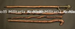 Ensemble de cannes de poilus