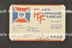 Carte de Membre du PPF