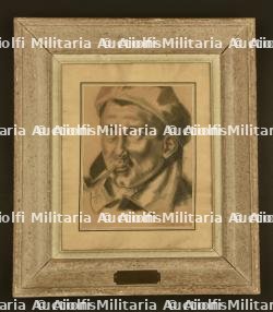 Pastel représentant un prisonnier