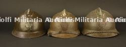 Ensemble de casques Adrian modèle 1926