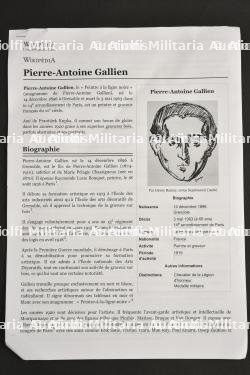 Ensemble de plaques "Oflag" par Gallien Pierre Antoine — photo 2