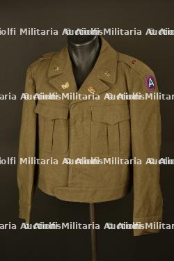 Blouson Ike de fonctionnaire Militaire junior de la 3ème armée