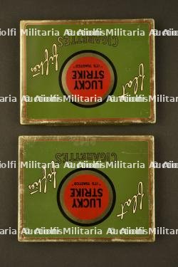 Boites de cigarettes Lucky Strike