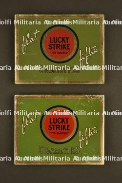 Boites de cigarettes Lucky Strike