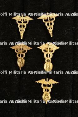 Insignes de col d'officier du Medical Corps