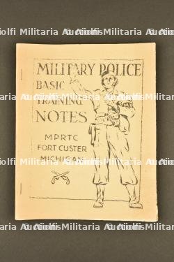 Ouvrage Military Police Basig Training Notes