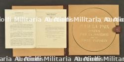 Disque Trois semaines de lutte pour la Paix 1938-1939 en coffret avec courriers