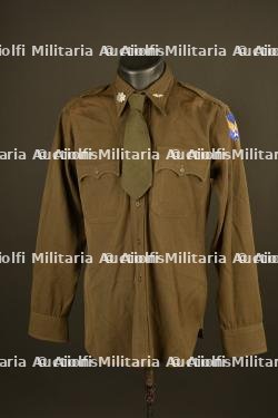 Chemise chocolat de Lieutenant Colonel de l'US Air Force