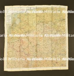 Carte d'évasion en soie
