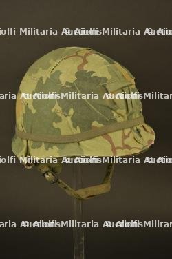Casque de parachutiste US Guerre du Vietnam