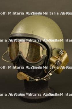 Casque de tankiste Guerre du Vietnam avec insigne d'unité