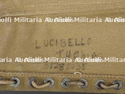 Guêtre US camouflé du 326th Airborne Medical Company. Camouflaged US gaiters from the 326th Airborne Medical Company. — miniature 7