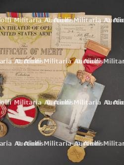Document et décoration de George J Mc Donough 309th Medical Battalion. Document and decoration of George J. McDonough, 309th Medical Battalion. — photo 2