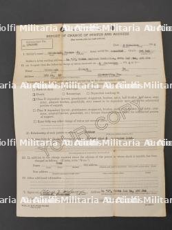 Document et décoration de George J Mc Donough 309th Medical Battalion. Document and decoration of George J. McDonough, 309th Medical Battalion. — miniature 17