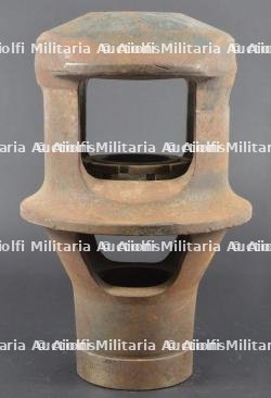 Cache-flamme de canon anti-char allemand 7.5 cm PAK 40. Flame Suppressor for German 7.5 cm PAK 40 Anti-Tank Gun