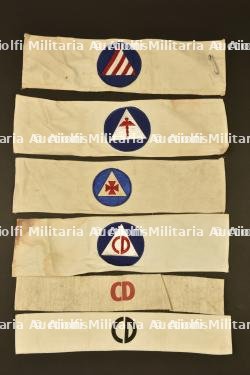 Brassards de l'US Civil Defense