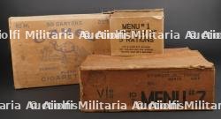 Caisses de rations US. US ration Boxes.