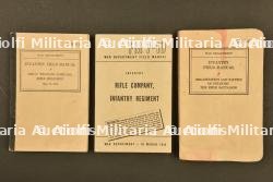 Ensemble de livrets technique de l'infanterie US