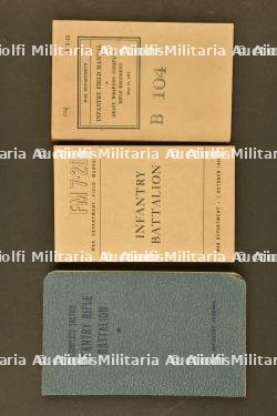 Ensemble de livrets technique de l'infanterie US