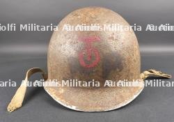Coque de casque 90th DI US. Helmet shell from the 90th US Division.