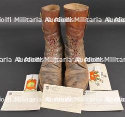 Buckle Boots de Bill Meyer, 99th DI US. Bill Meyer’s buckle boots, 99th US Division.
