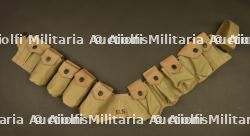 Rare bandoleer pour grenade, utilisé par la Military Police