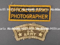 Ensemble de correspondant de guerre US. US War Correspondence Set — photo 2