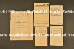 Ensemble de livrets technique du Signal Corps