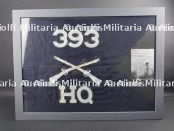 Fanion du 393rd Regt, 99th ID ayant flotté à Krinkelt. Flag of the 393rd RGT that flew over Kringelt. — photo 20