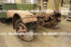 Essieu de canon Flak 18 3,7cm. Wehrmacht