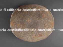 Coque de casque MP Provenant de Malmédy. MP helmet shell from Malmédy. — miniature 10