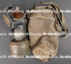 Masque anti-gaz de parachutiste allemand. German Paratrooper Gas Mask