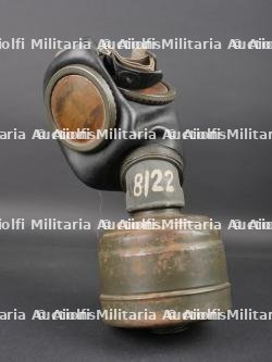 Masque anti-gaz de parachutiste allemand. German Paratrooper Gas Mask — miniature 20