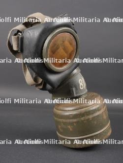 Masque anti-gaz de parachutiste allemand. German Paratrooper Gas Mask — miniature 21