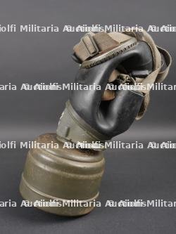 Masque anti-gaz de parachutiste allemand. German Paratrooper Gas Mask — miniature 22