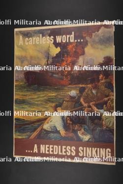 Affiche A careless Word A needless Sinking