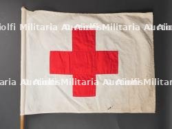 Fanion Médical US provenant de Elsenborn. US Medical flag from Elsenborn. — miniature 3