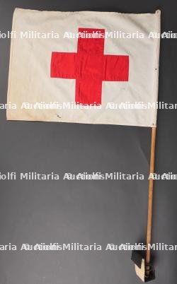 Fanion Médical US provenant de Elsenborn. US Medical flag from Elsenborn. — miniature 5