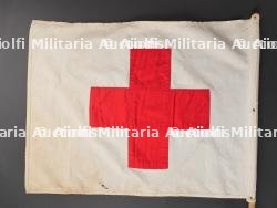 Fanion Médical US provenant de Elsenborn. US Medical flag from Elsenborn. — photo 6