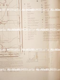 Carte allemande du secteur Bastogne Neufchâteau. German map of the Bastogne-Neufchâteau sector. — photo 5