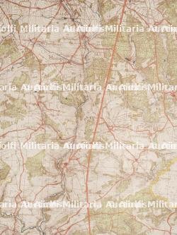 Carte allemande du secteur Bastogne Neufchâteau. German map of the Bastogne-Neufchâteau sector. — miniature 12