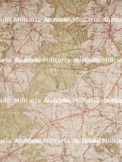 Carte allemande du secteur Bastogne Neufchâteau. German map of the Bastogne-Neufchâteau sector. — photo 13